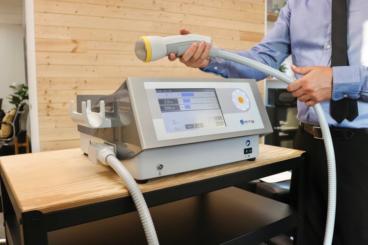 SoftWave therapy equipment at Cloud 9 Chiropractic
